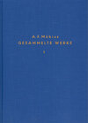 Buchcover Gesammelte Werke / Gesammelte Werke - Band 1