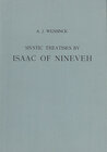 Buchcover Mystic treatises by Isaac of Nineveh
