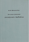 Buchcover Der neuen Aristoxener zerstreute Aufsätze über das Irrige der musikalischen Arithmetik und das Eitle ihrer Temperaturrec
