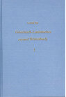 Buchcover Griechisch-Lateinisches etymologisches Wörterbuch