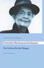 Buchcover Franziska Martienssen-Lohmann