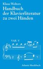 Buchcover Handbuch der Klavierliteratur zu zwei Händen