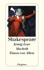 Buchcover König Lear / Macbeth / Timon von Athen