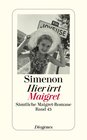 Buchcover Hier irrt Maigret