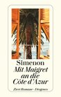 Buchcover Mit Maigret an die Côte d'Azur