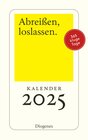 Buchcover Abreißen, loslassen 2025