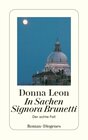 Buchcover In Sachen Signora Brunetti
