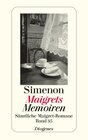 Buchcover Maigrets Memoiren