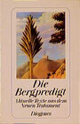 Buchcover Die Bergpredigt