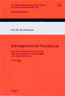 Buchcover Management im Tourismus