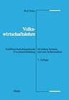 Buchcover Volkswirtschaftslehre