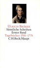 Buchcover Ulrich Bräker - Sämtliche Schriften - Band 1