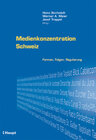 Buchcover Medienkonzentration Schweiz