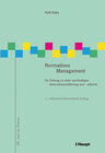 Buchcover Normatives Management