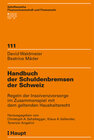 Buchcover Handbuch der Schuldenbremsen der Schweiz