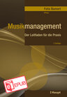 Buchcover Musikmanagement