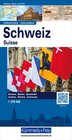 Buchcover Kümmerly+Frey Schweiz, Karte politisch 1:275.000