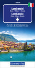 Buchcover Lombardei, Nr. 02, Regionalstrassenkarte 1:200'000
