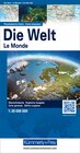 Buchcover Kümmerly+Frey Weltkarte physikalisch 1:30 Mio.