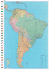 Südamerika, politisch Poster width=