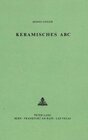 Buchcover Keramisches ABC
