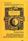 Buchcover Der «Miles Christianus» im 16. und 17. Jahrhundert und seine mittelalterliche Tradition