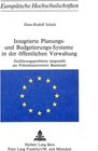 Buchcover Integrierte Planungs- und Budgetierungs-Systeme in der öffentlichen Verwaltung