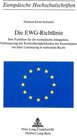 Buchcover Die EWG-Richtlinie