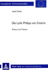 Buchcover Die Lyrik Philipp von Zesens