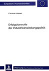 Buchcover Erfolgskontrolle der Industrieansiedlungspolitik