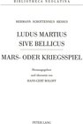 Buchcover Hermann Schottennius - Ludus Martius Sive Bellicus