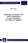 Buchcover Mythologie in moderner Lyrik