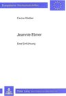 Buchcover Jeannie Ebner