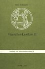 Buchcover Vierzeiler-Lexikon. II