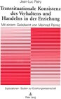 Buchcover Transsituationale Konsistenz des Verhaltens und Handelns in der Erziehung