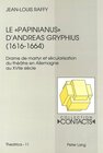 Buchcover Le «Papinianus» d'Andreas Gryphius (1616-1664)
