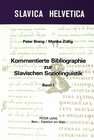 Buchcover Kommentierte Bibliographie zur slavischen Soziolinguistik