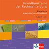 Buchcover Grundbausteine der Rechtschreibung