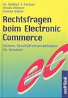 Buchcover Rechtsfragen beim Electronic Commerce