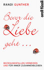 Buchcover Bevor die Liebe geht...