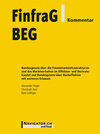 Buchcover FinfraG/BEG Kommentar