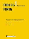 Buchcover FIDLEG/FINIG Kommentar