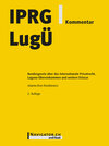 Buchcover IPRG/LugÜ Kommentar