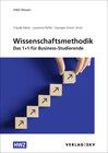 Buchcover Wissenschaftsmethodik