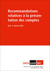 Buchcover Recommandations relatives à la présentation des comptes, Bundle