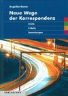 Buchcover Neue Wege der Korrespondenz