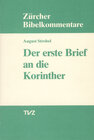 Buchcover Der erste Brief an die Korinther
