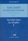 Buchcover Die Kirchliche Dogmatik. Studienausgabe / Karl Barth: Die Kirchliche Dogmatik. Studienausgabe
