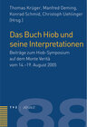 Buchcover Das Buch Hiob und seine Interpretationen