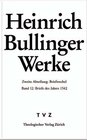 Buchcover Bullinger, Heinrich: Werke